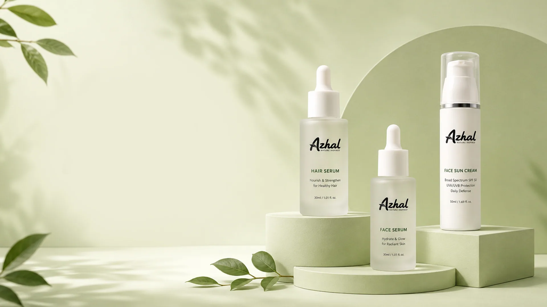 Azhal skincare ritual banner